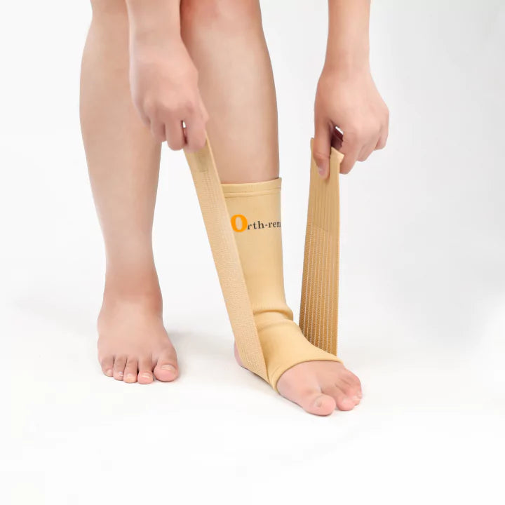 Ankle Support Binder | Ankle Brace with Adjustable Wrap