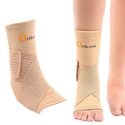 Ankle Support Binder | Ankle Brace with Adjustable Wrap