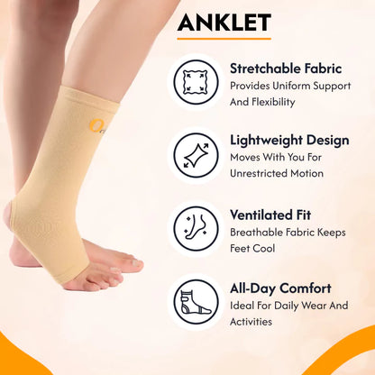 Ankle Stabilizer Foot Sleeve (Pair)