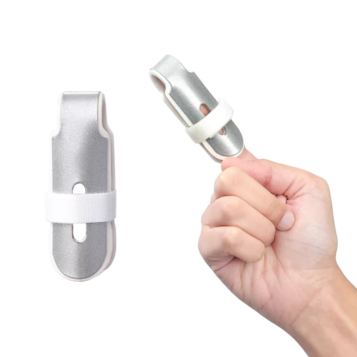 Finger Cot Splint | Finger Stabilizer for Broken Fingers Straightening - Pack of 2