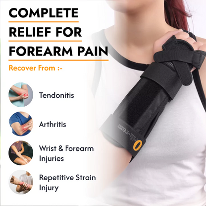 Forearm Support Brace with Splint