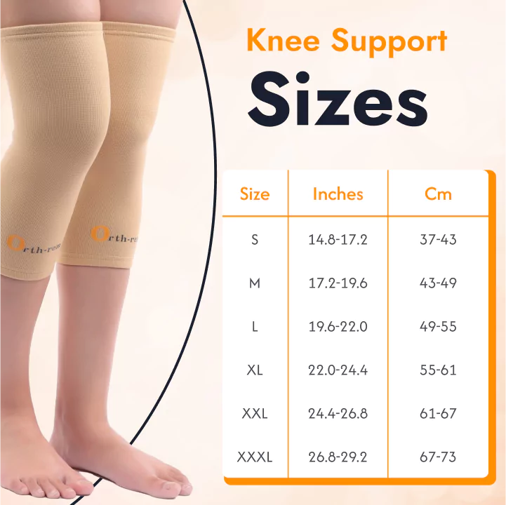 Knee Support Brace for Men & Women | Knee Cap (Pair)