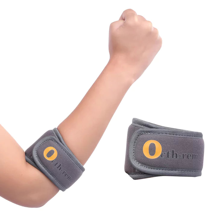 Tennis Elbow Support Brace Strap for Men & Women - Pack of 2