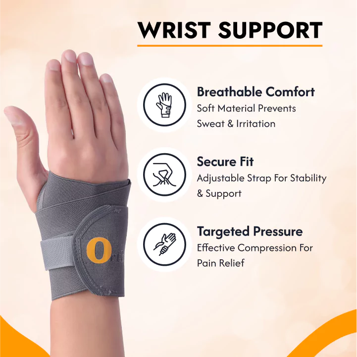 Wrist Support Brace Strap with Thumb